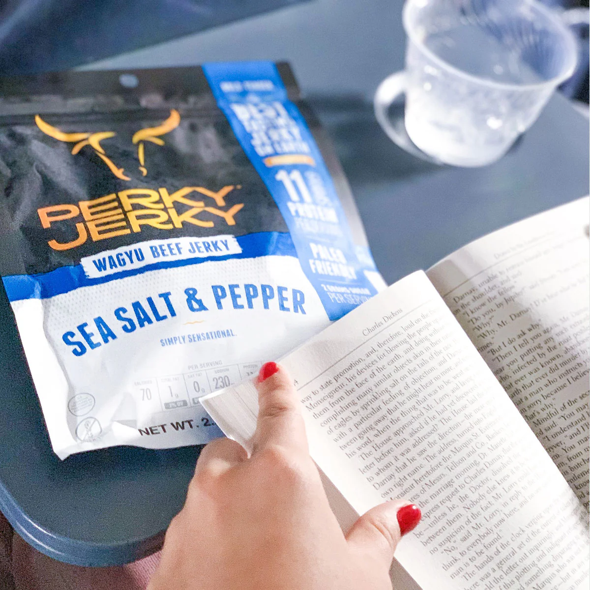 Sea Salt and Pepper Wagyu Beef Jerky - Paleo Friendly - Image 4